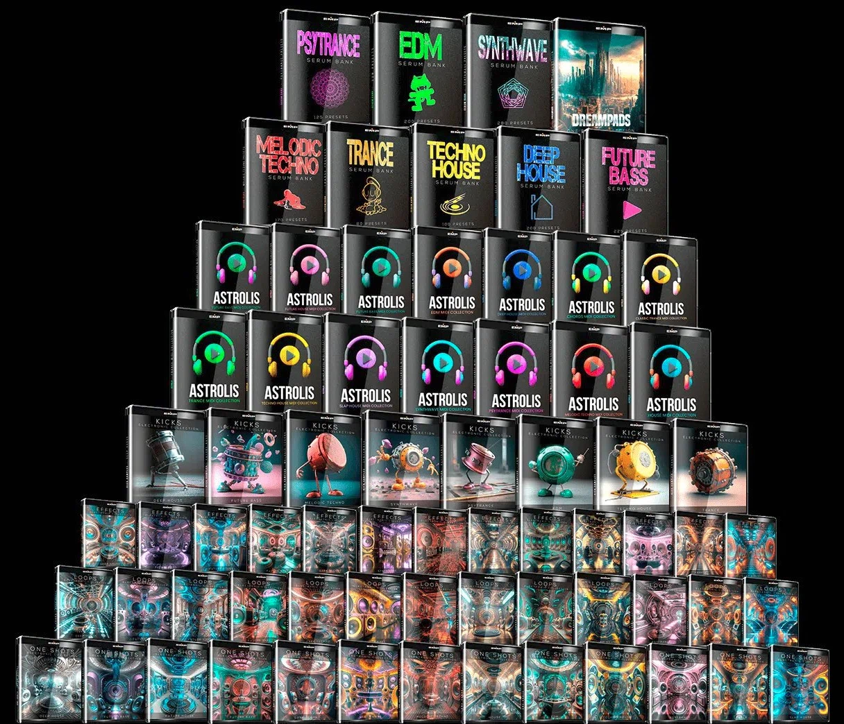 Esential Music Productions - Serum Electronic Music Bundle (SOUNDBANK, SYNTH PRESET)