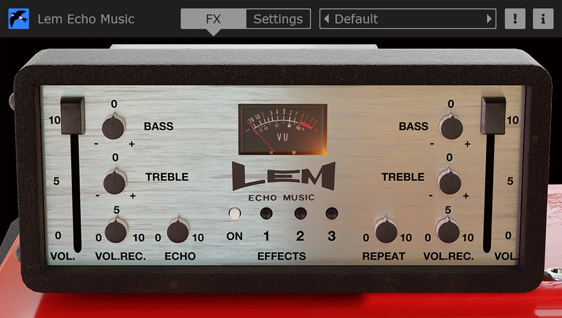 音频磁带延迟效果器 Martinic Lem Echo Music v1.3.0 TCD版